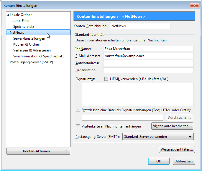 Konten&uuml;bersicht